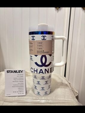 Chanel X Stanley White Logo Travel Mug - White